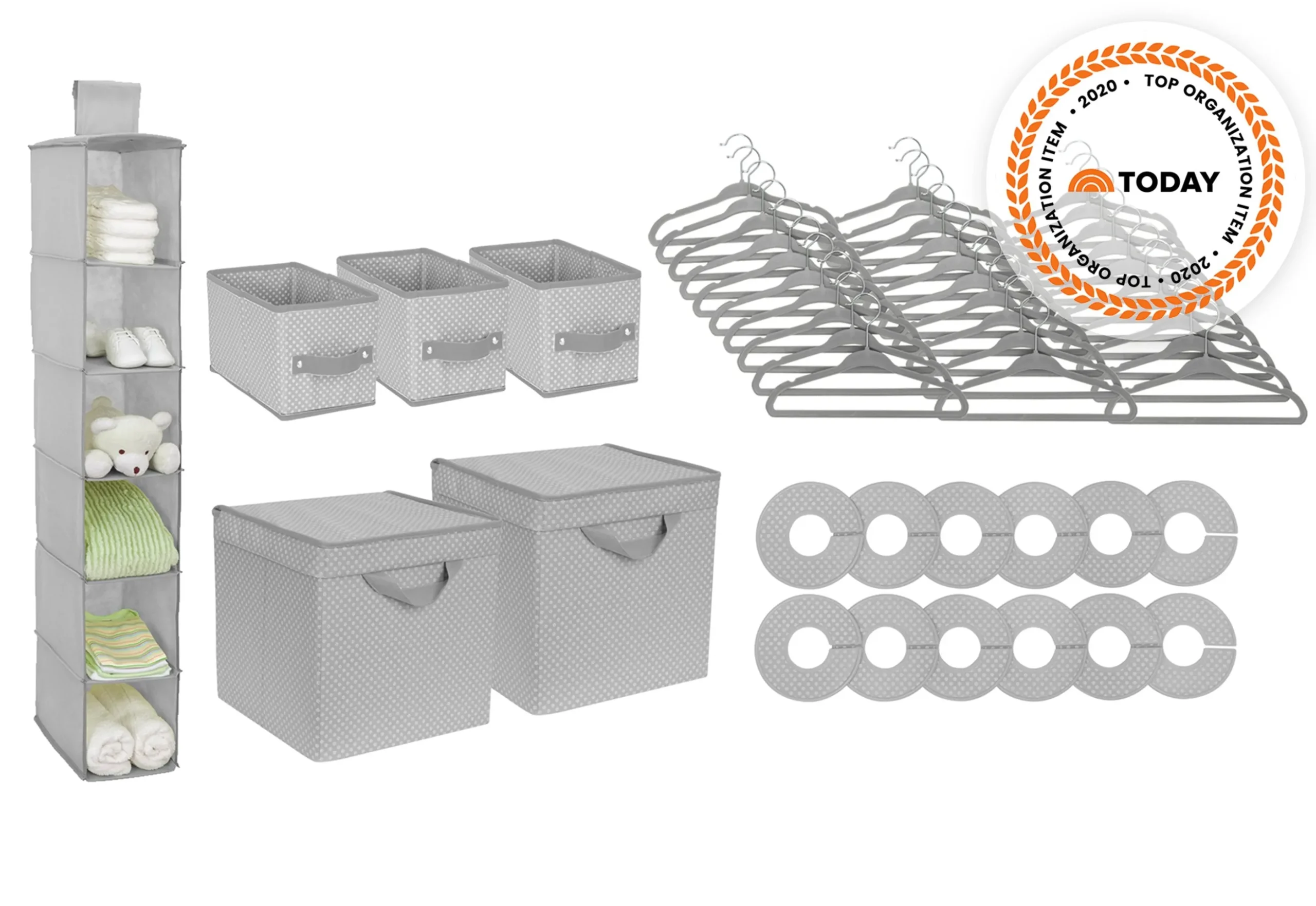 48 Piece Nursery Storage Set