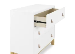 babyGap Legacy 3 Drawer Dresser with Leather Pulls and Interlocking Drawers