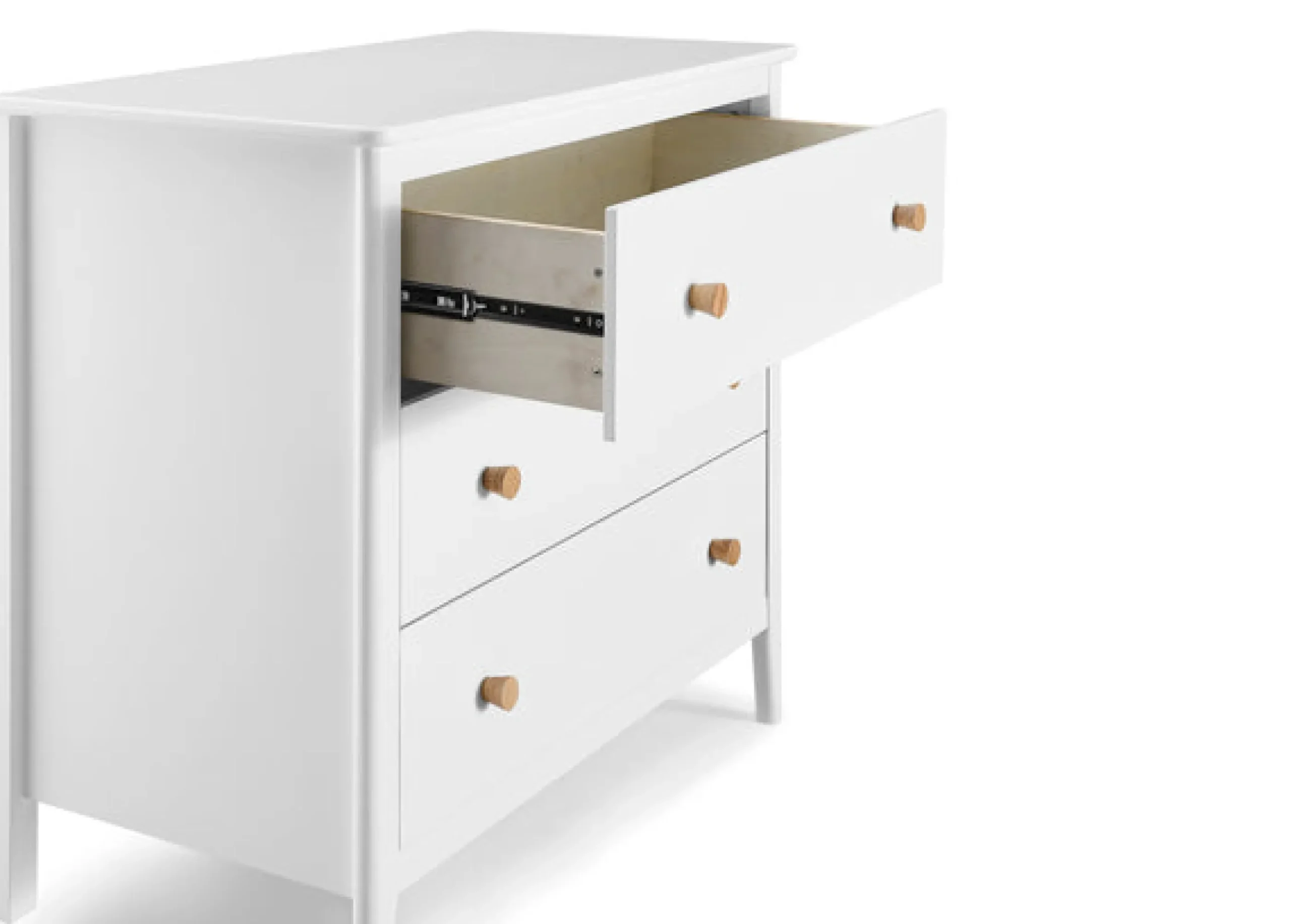Casey 3 Drawer Dresser with Interlocking Drawers