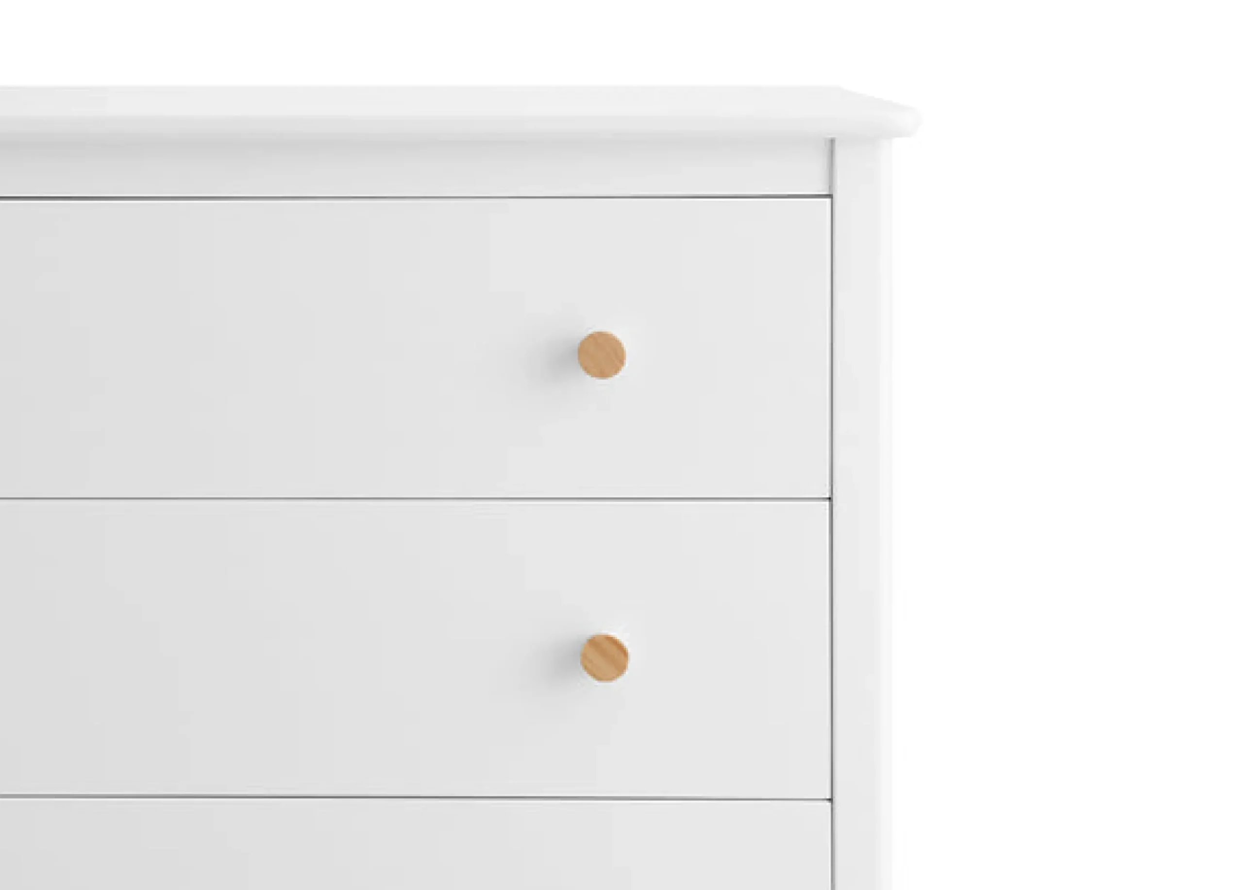 Casey 3 Drawer Dresser with Interlocking Drawers