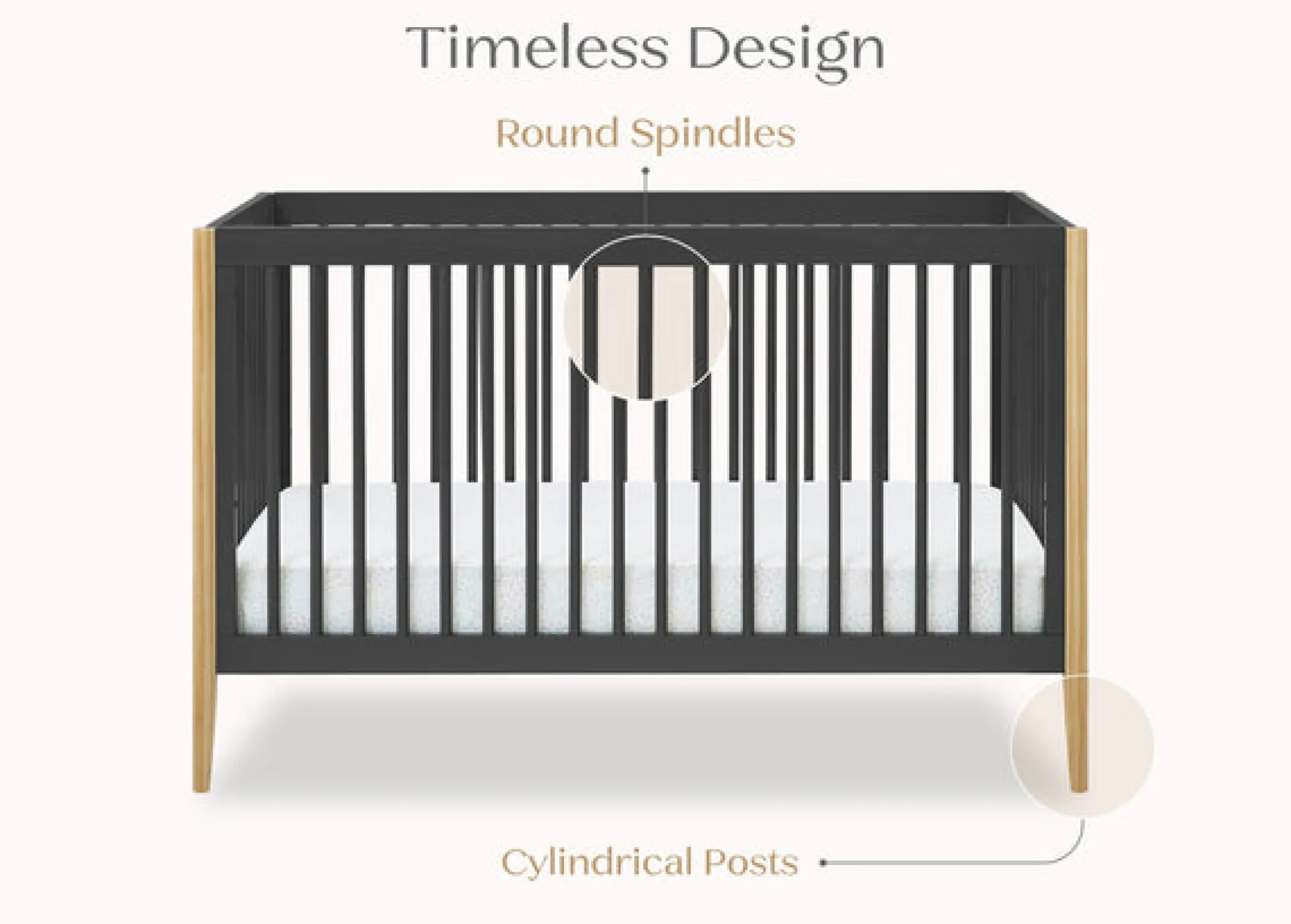 Casey 6-in-1 Convertible Crib