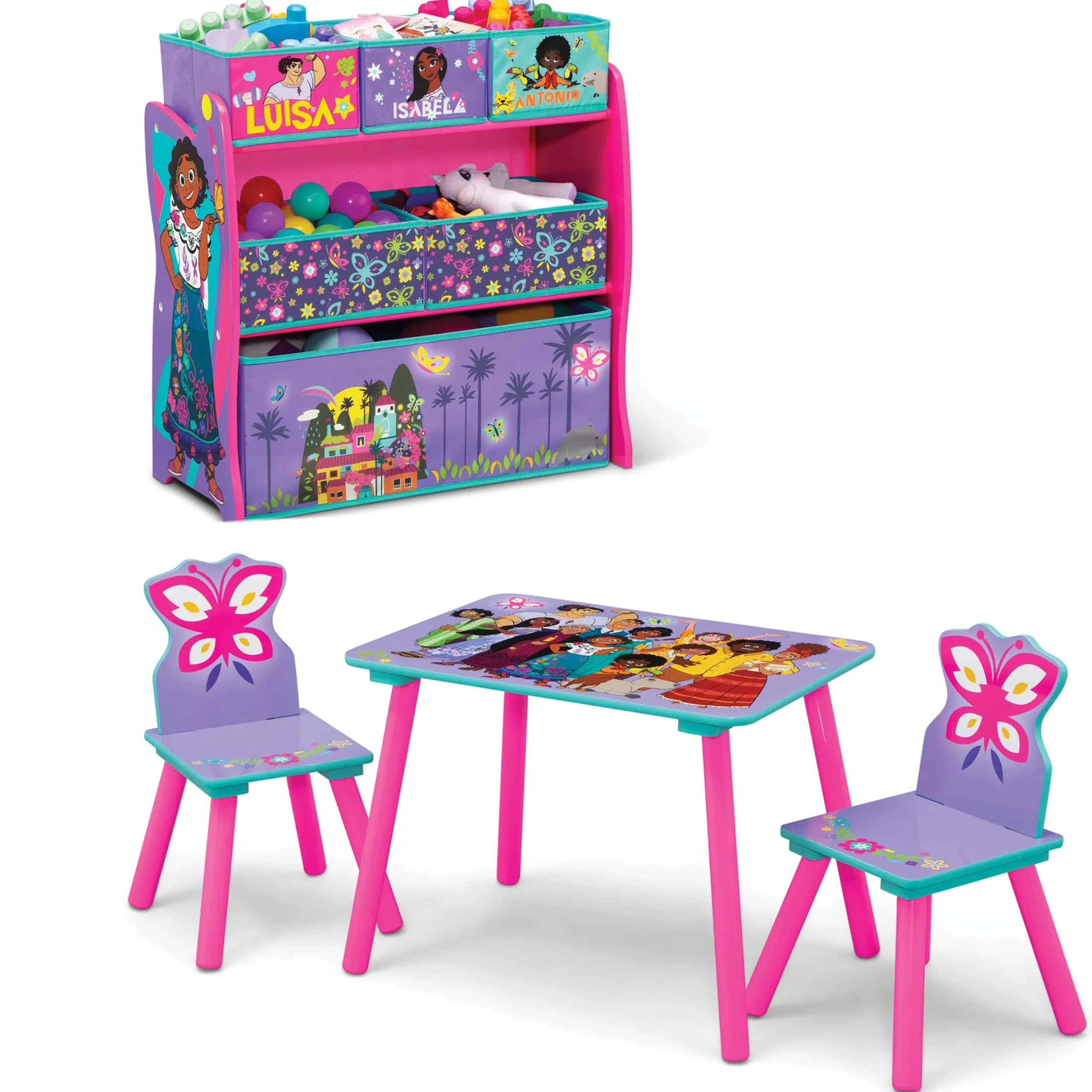 Disney Encanto 4-Piece Toddler Playroom Set