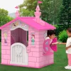 Disney Princess Plastic Indoor/Outdoor Playhouse with Easy Assembly by Delta Children