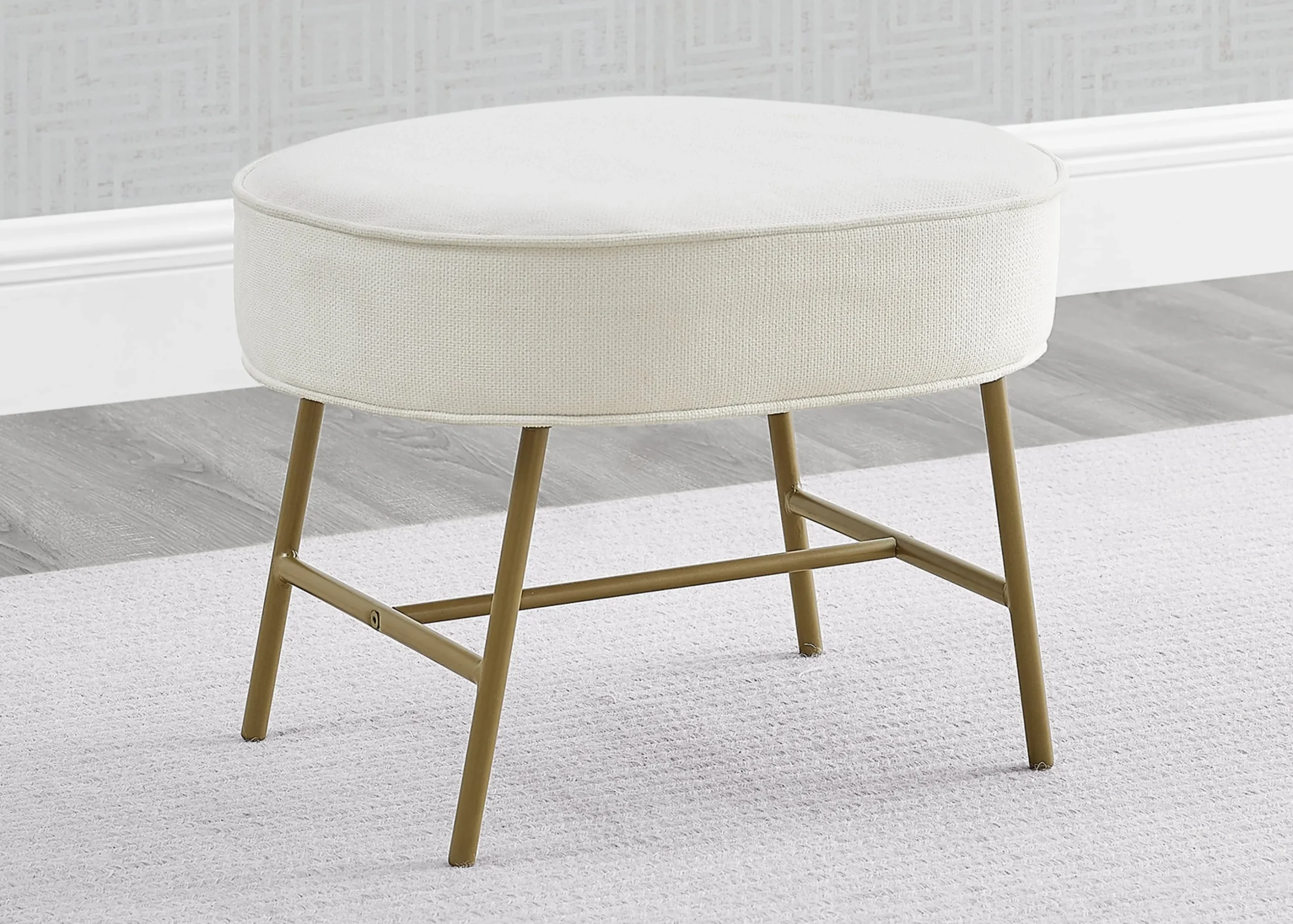 Ella Ottoman with LiveSmart Evolve Fabric