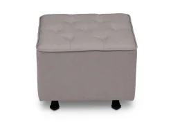Emma Diamond Tufted Nursery Gliding Ottoman