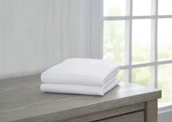 Fitted Bassinet Sheet Set, 2-Pack – Compatible with the Following Delta Children, Simmons Kids and Little Folks Bassinets: 25504 and LF25504