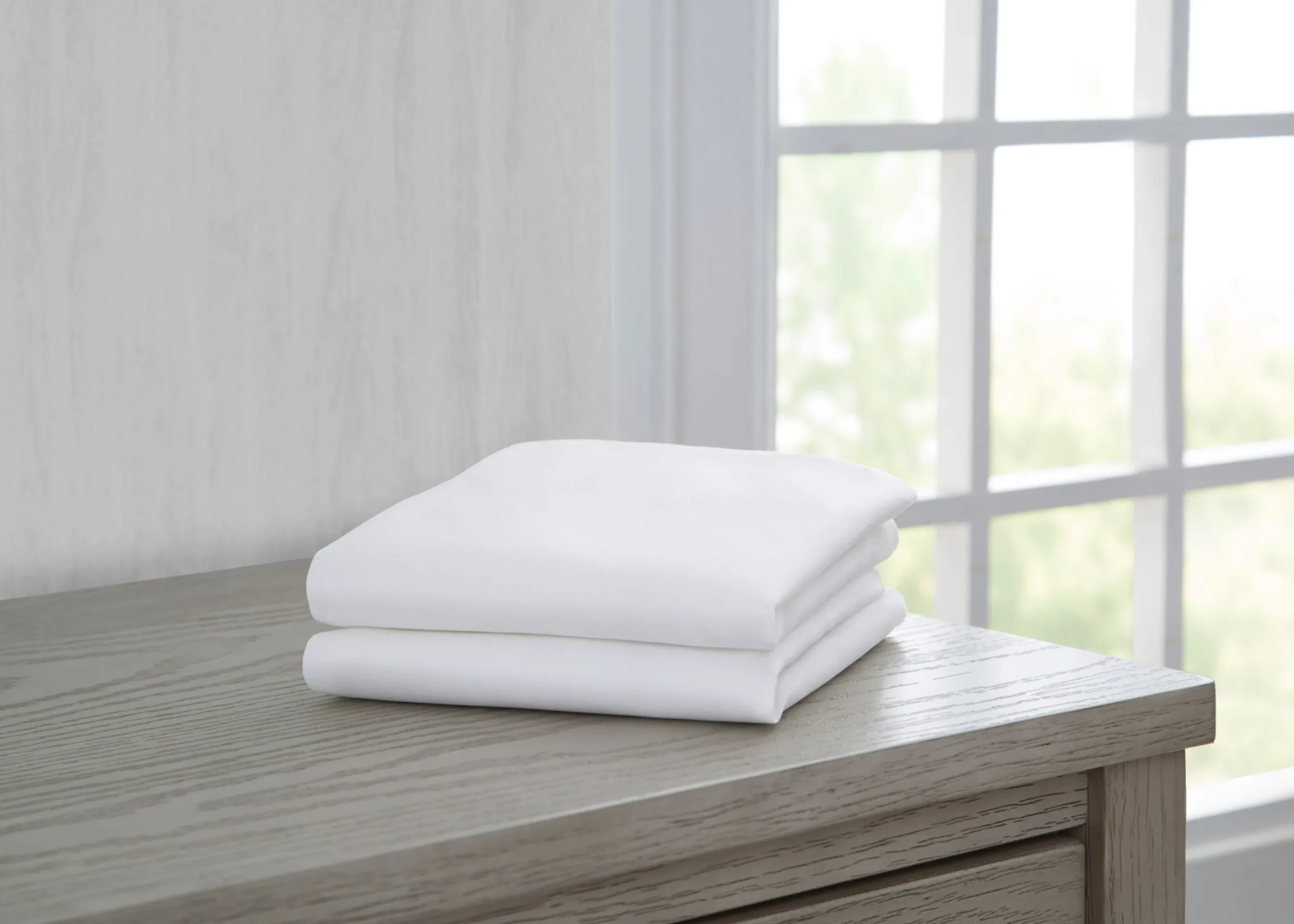 Fitted Bassinet Sheet Set, 2-Pack – Compatible with the Following Delta Children and Little Folks Bassinets: 27250, 27280, and LF08272