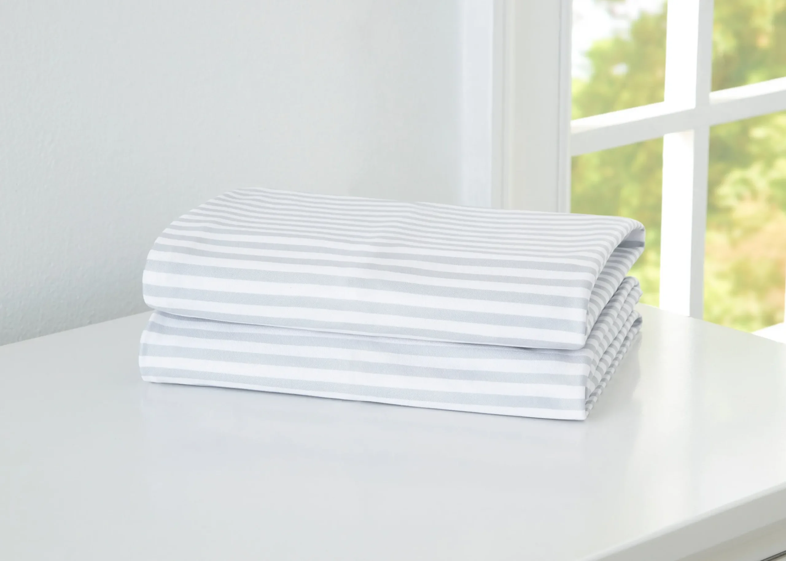 Fitted Bassinet Sheet Set, 2-Pack - Compatible with the Following Delta Children Bassinet: 25575