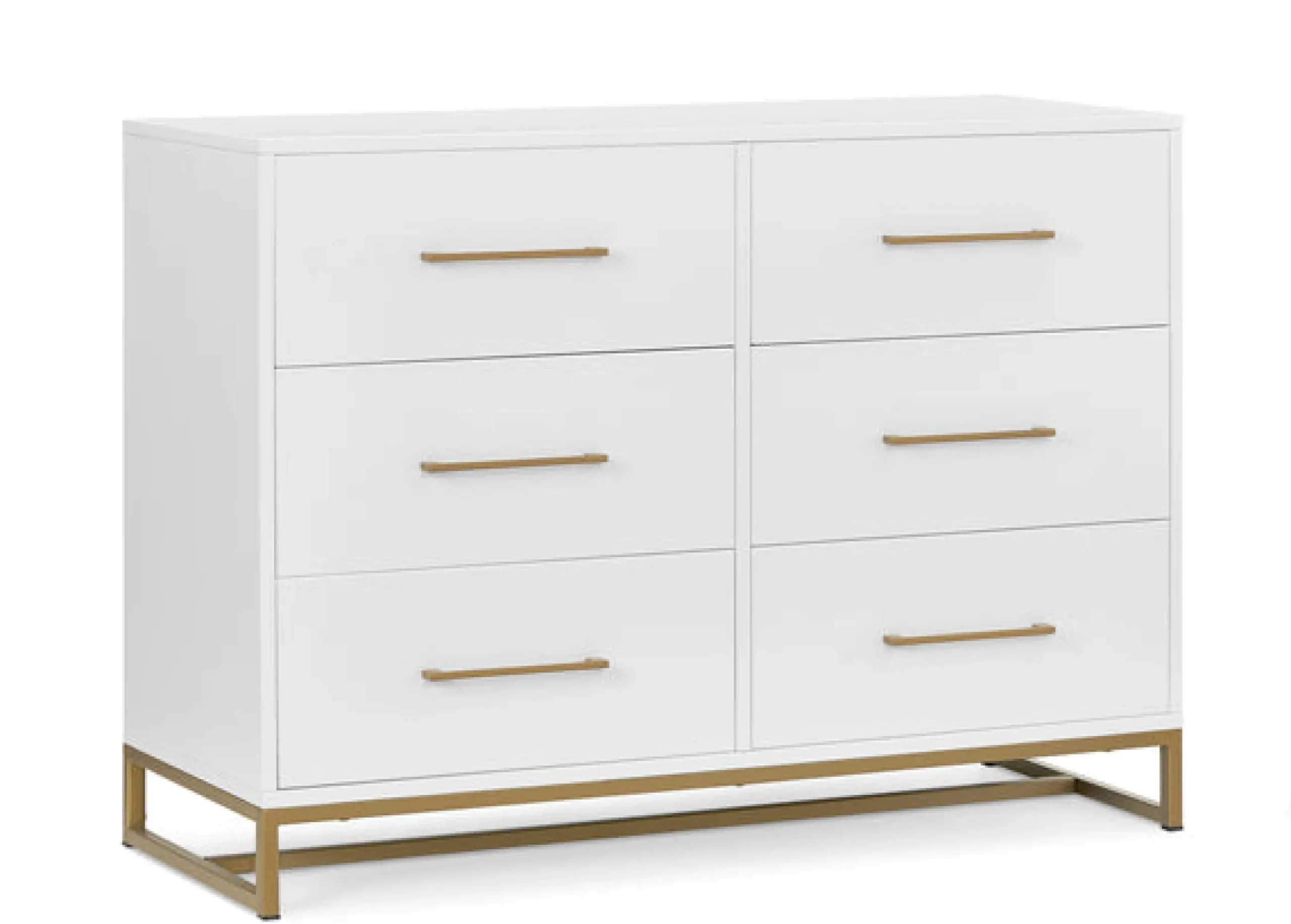 Jade 6 Drawer Dresser with Interlocking Drawers