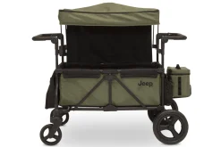Jeep Wrangler Deluxe Stroller Wagon with Cooler Bag