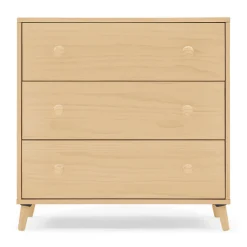 Jordan 3 Drawer Dresser with Interlocking Drawers