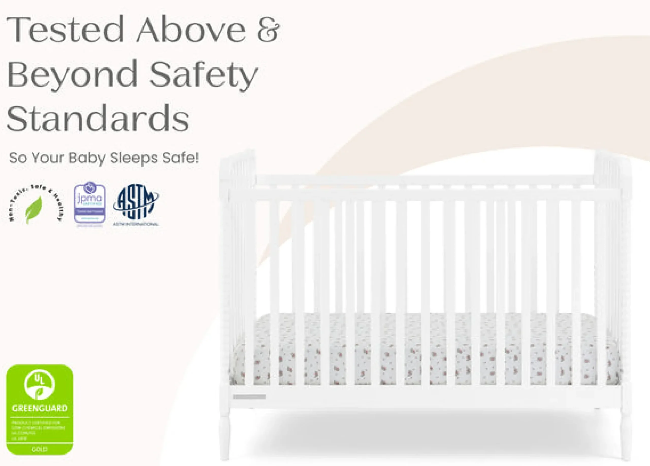 Lily 4-in-1 Convertible Crib