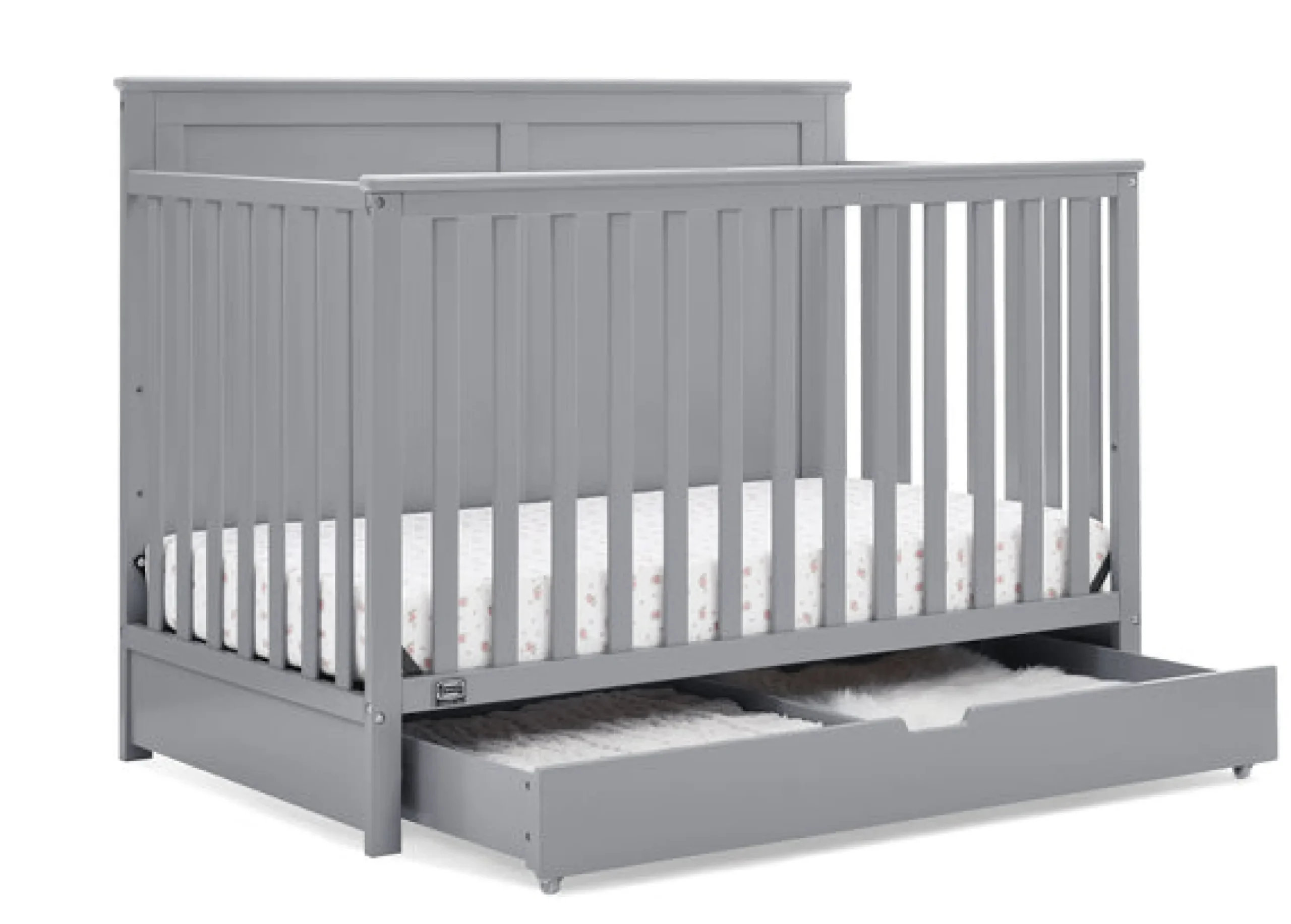 Logan 6-in-1 Convertible Crib with Underdrawer