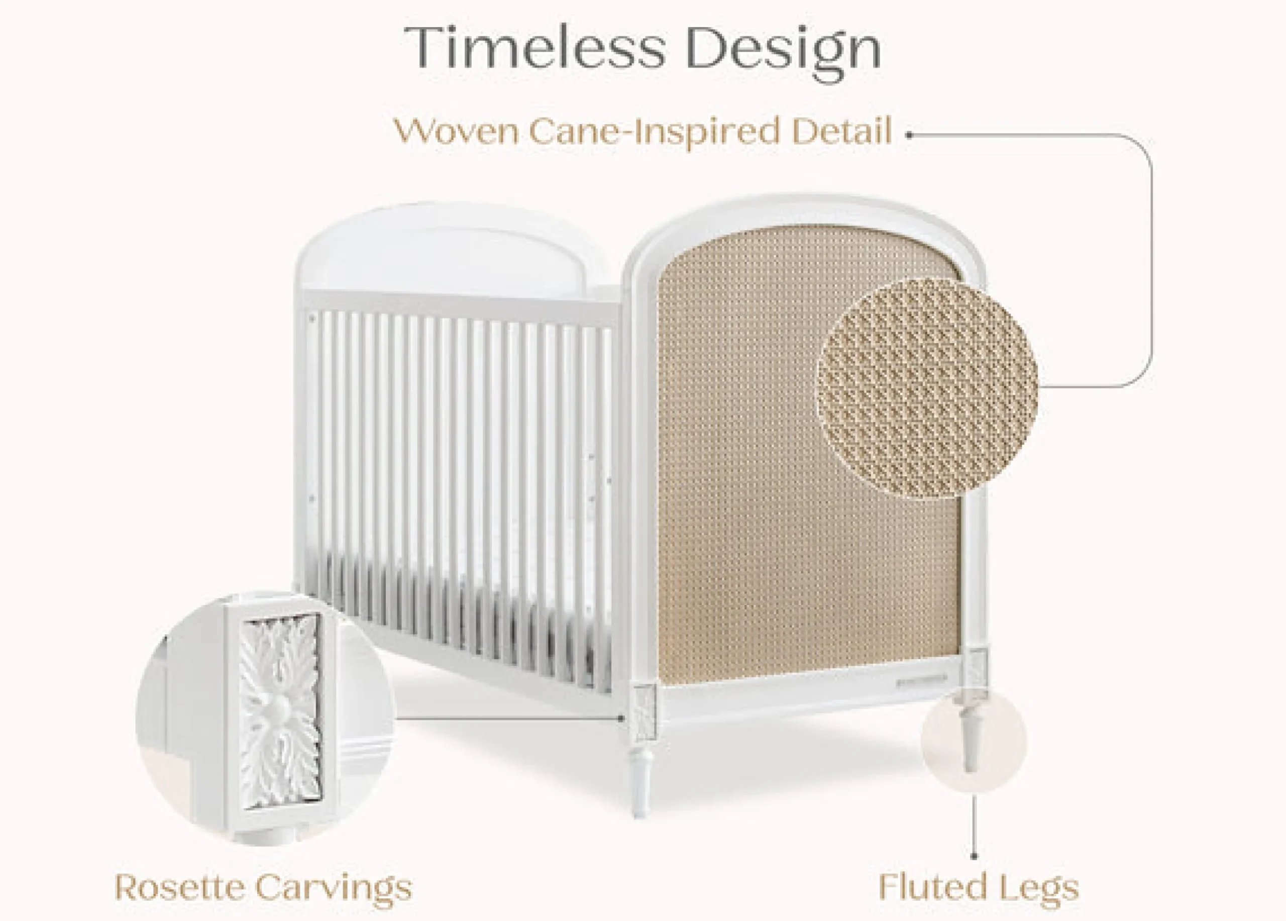 Madeline 4-in-1 Convertible Crib