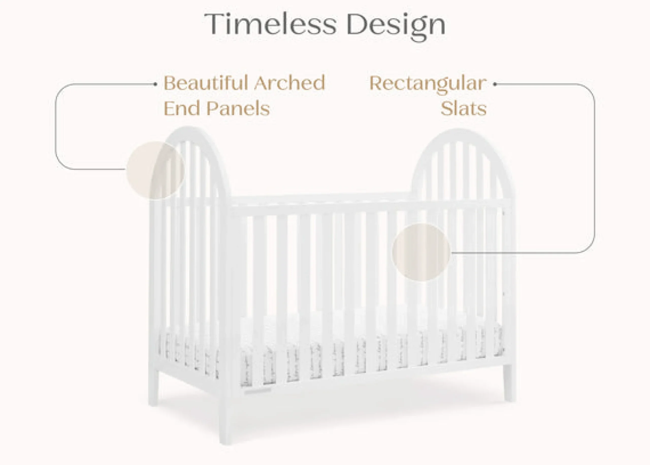 Milano 4-in-1 Convertible Crib
