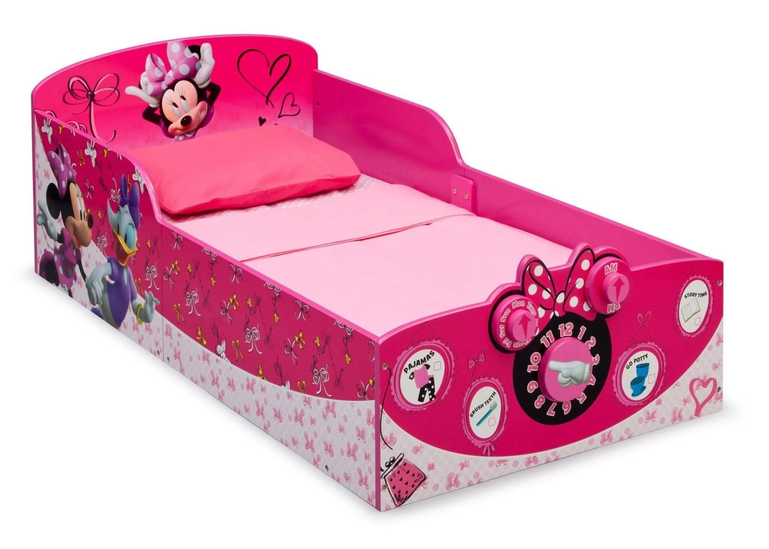 Minnie Mouse Interactive Wood Toddler Bed