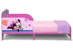 Minnie Mouse Wood & Metal Toddler Bed
