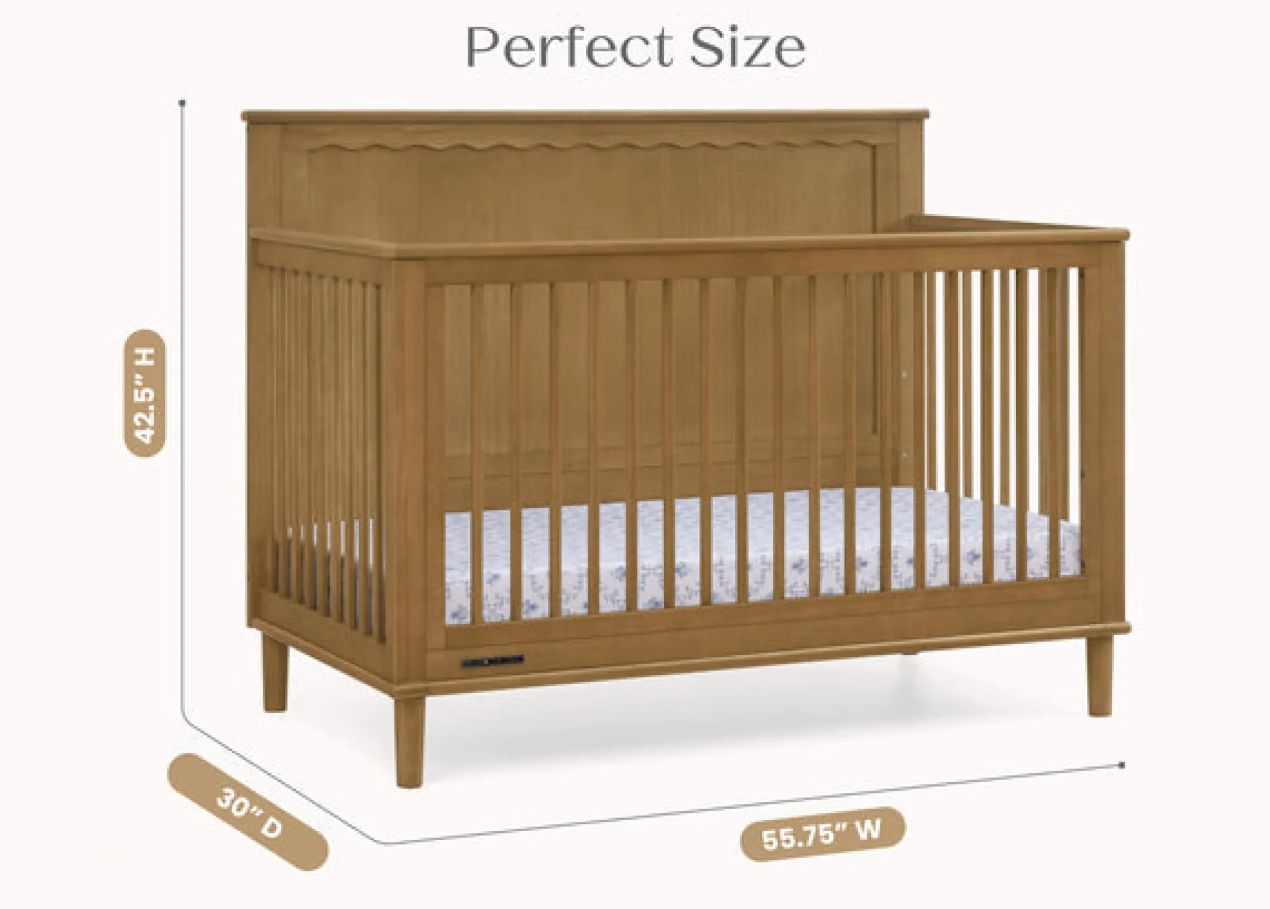 Penelope 6-in-1 Convertible Crib