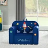 Personalized Mix & Match Cozee Kids Chair with Interchangeable Patches