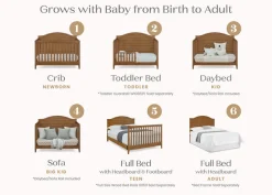 Phoebe 6-in-1 Convertible Crib