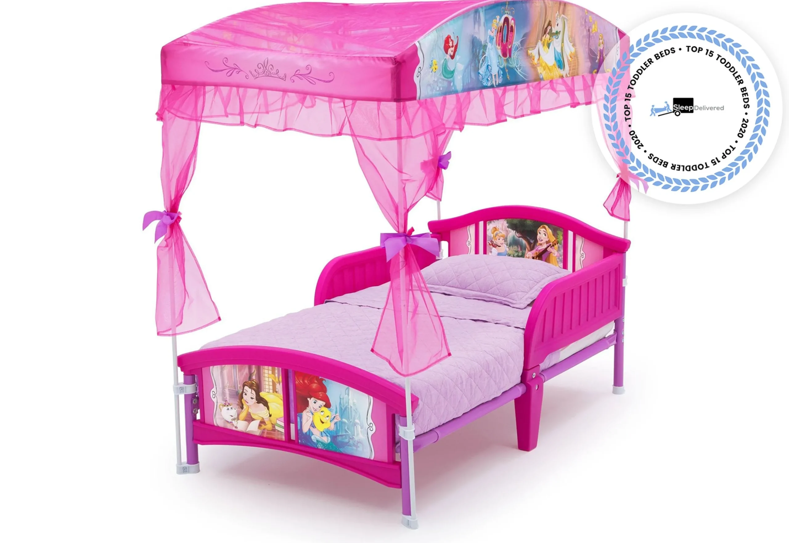 Princess Canopy Toddler Bed