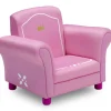 Princess Crown Kids Upholstered Chair