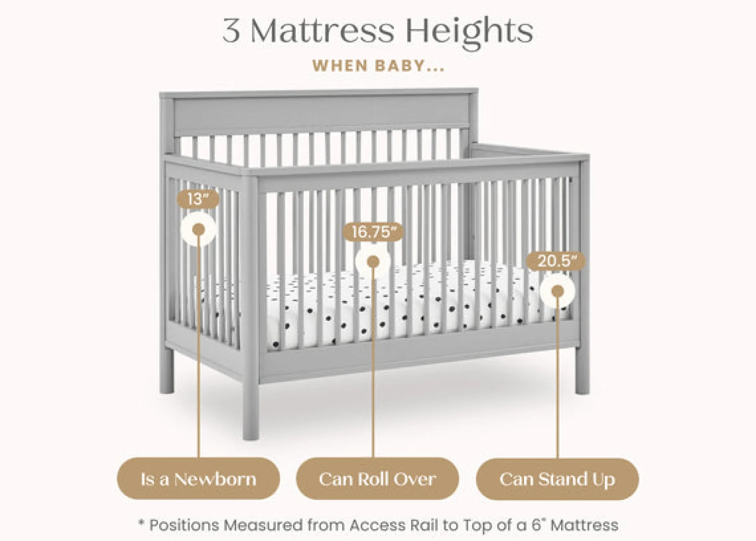 Remy 6-in-1 Convertible Crib