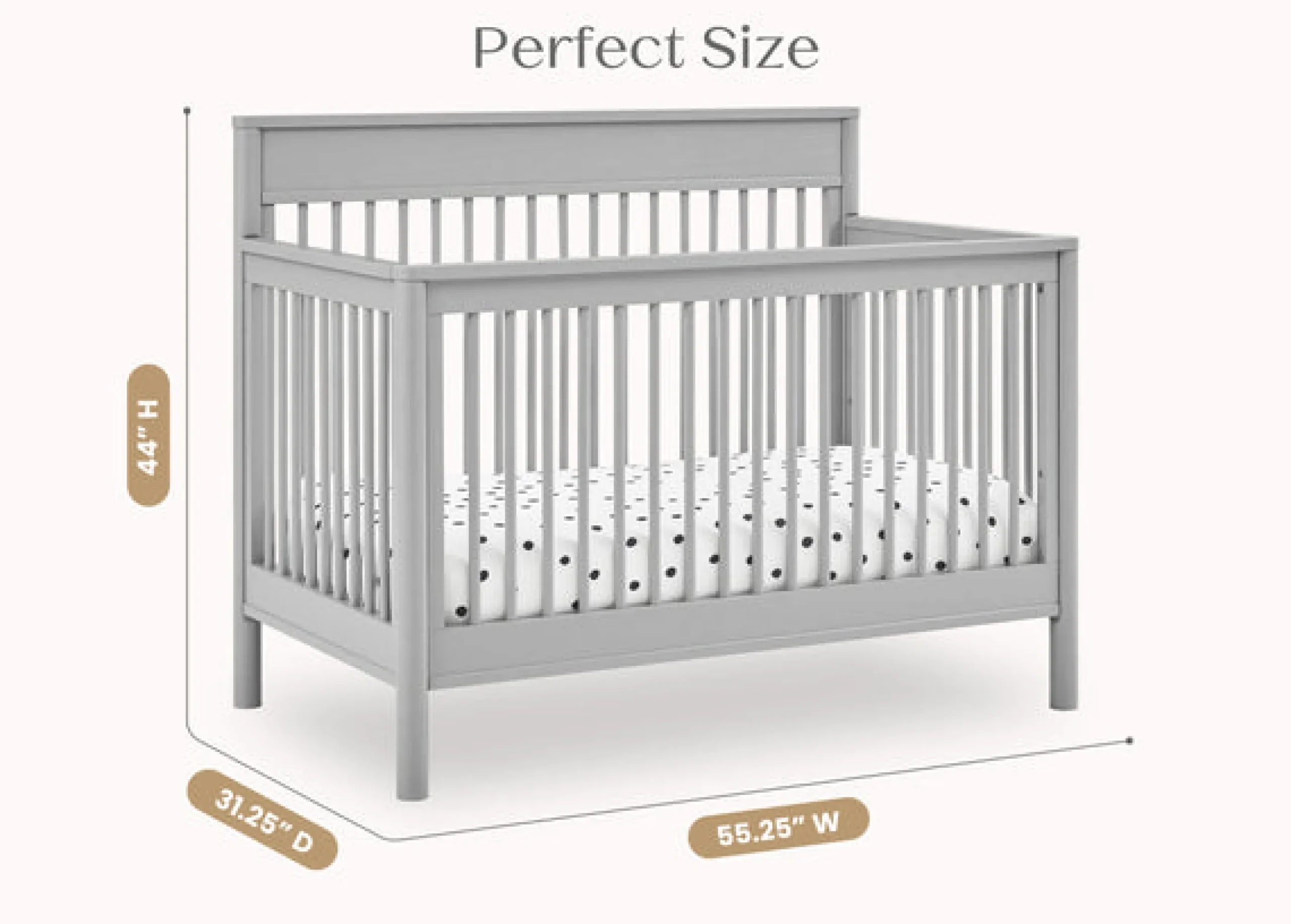 Remy 6-in-1 Convertible Crib