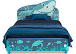 Shark Upholstered Twin Bed