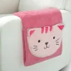 Sherpa Throw Blanket with Storage Pocket for Kids