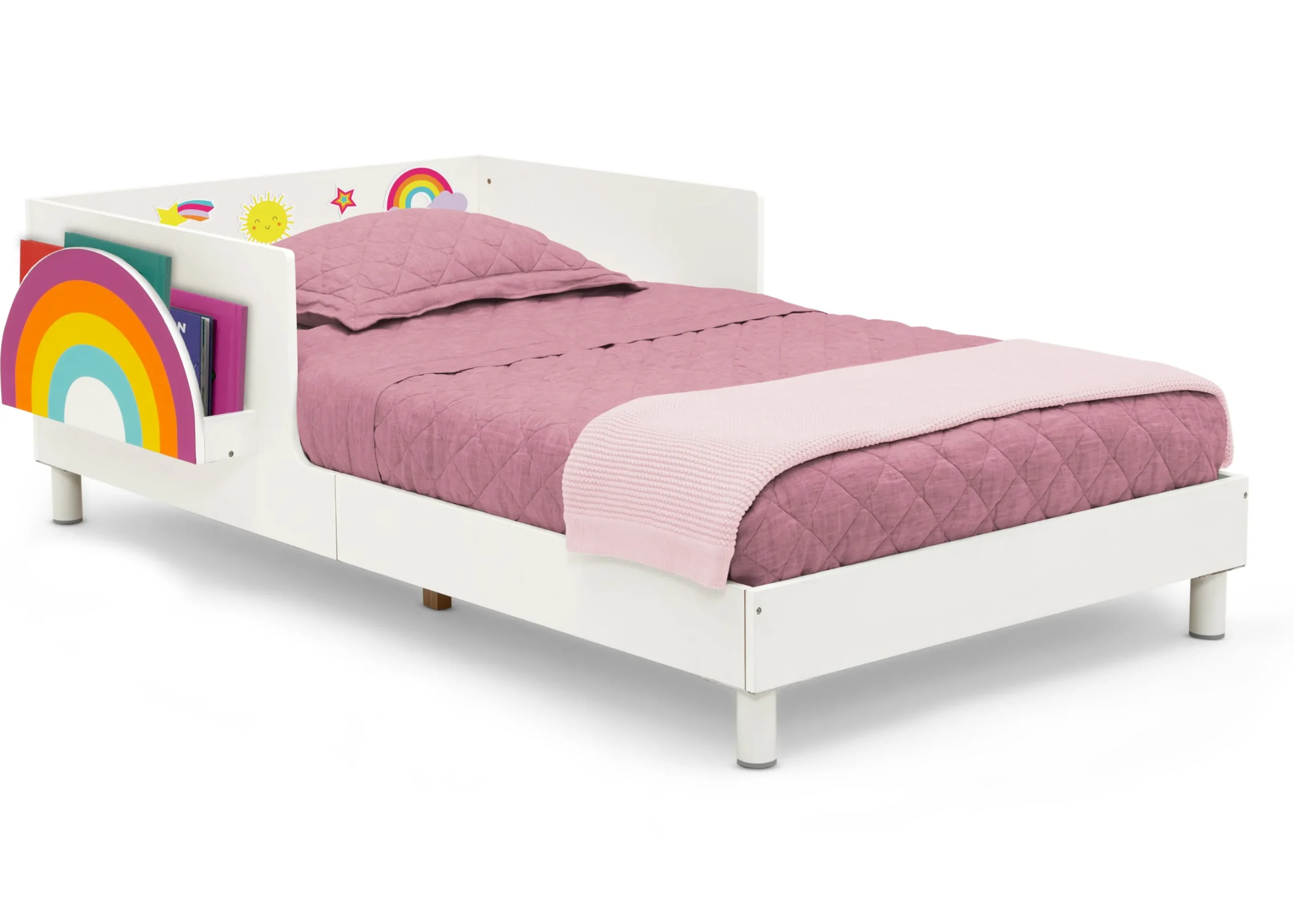 Sleep N Store Toddler Bed with Interchangeable Shelf