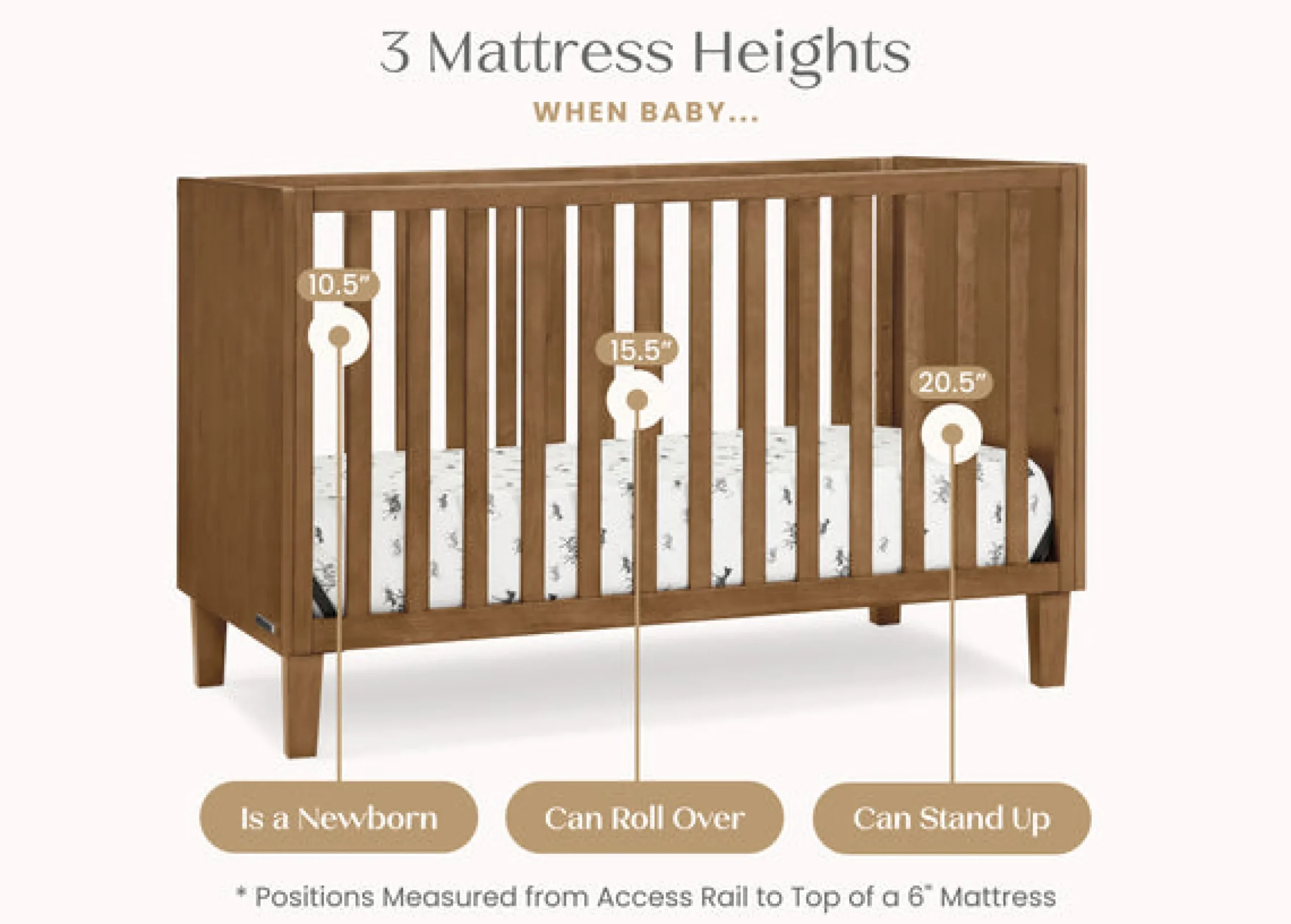 Sonny 4-in-1 Convertible Crib