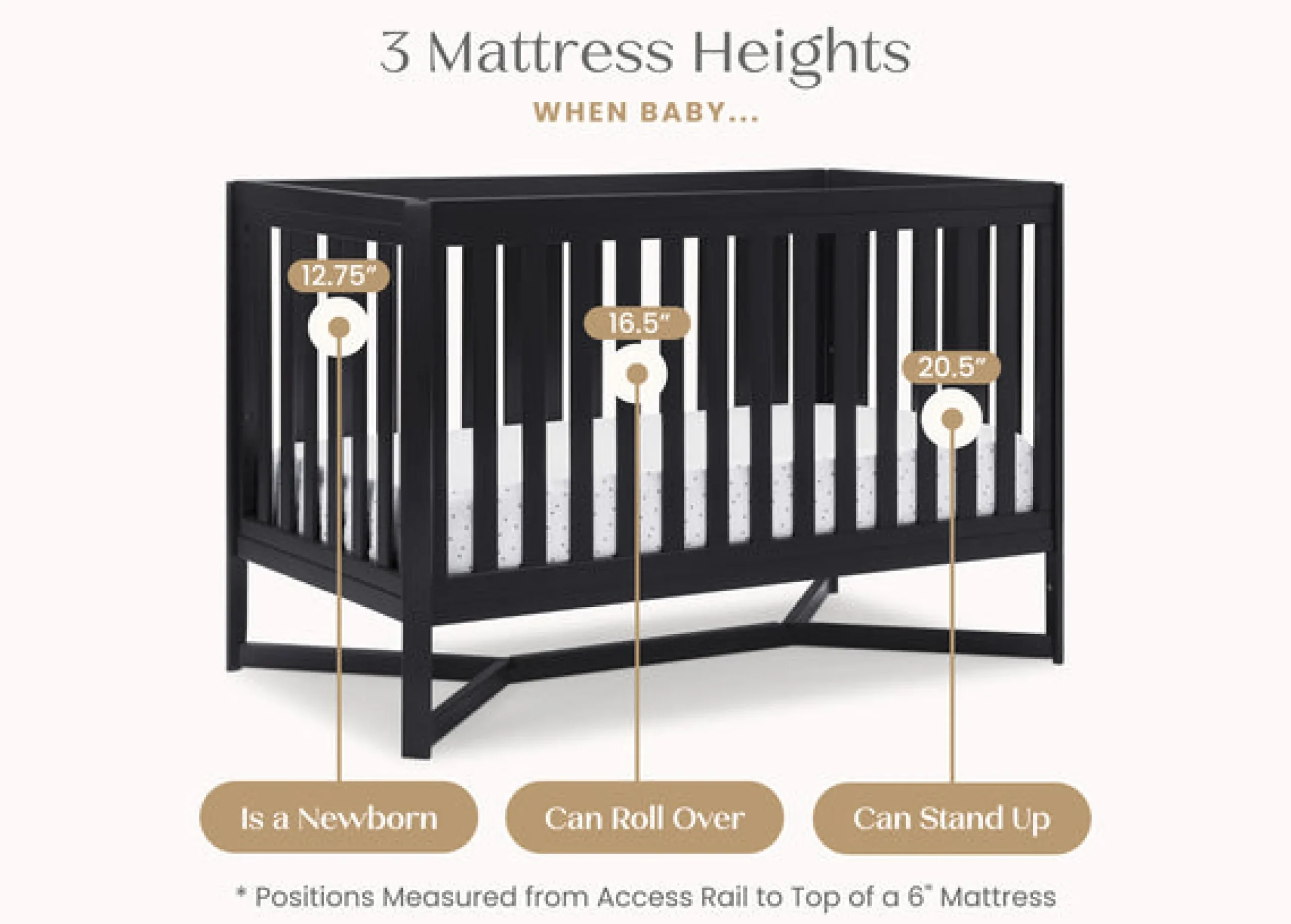 Tribeca 4-in-1 Convertible Crib
