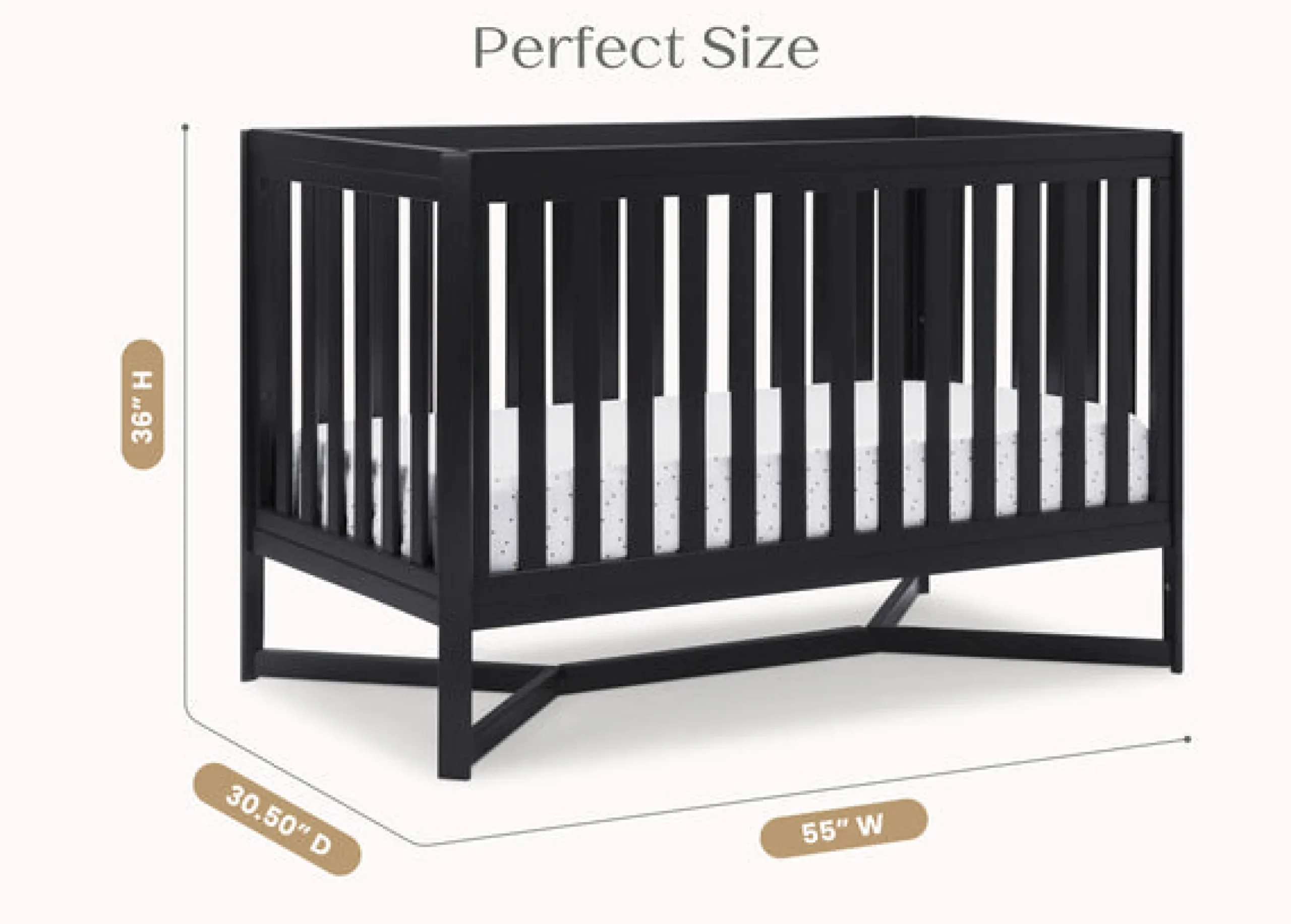 Tribeca 4-in-1 Convertible Crib