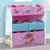 Trolls World Tour Design and Store 6 Bin Toy Organizer