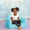 Unicorn Cozee Flip Out Chair - 2-in-1 Convertible Chair to Lounger for Kids