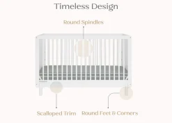 William 4-in-1 Convertible Crib - Greenguard Gold Certified